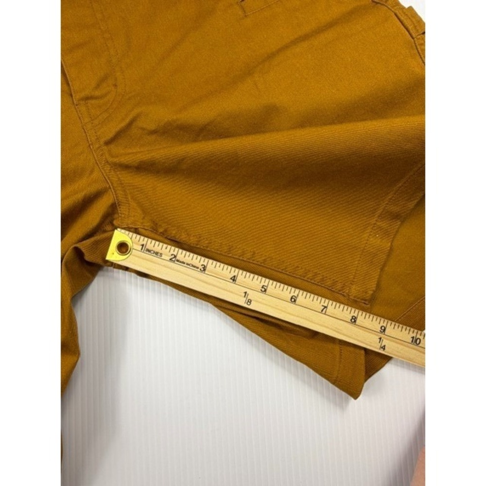 Brixton Shorts Mens Carpenter Utility Stretch 33 Golden Brown Relaxed Workwear - Picture 16 of 16